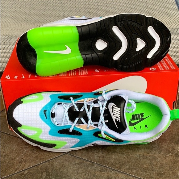 • NIKE AIR MAX 200 SE white/black-electric green M - Picture 16 of 16
